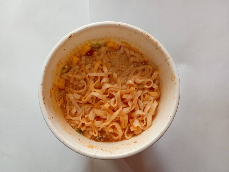 チリトマトヌードル アレンジ マヨネーズ